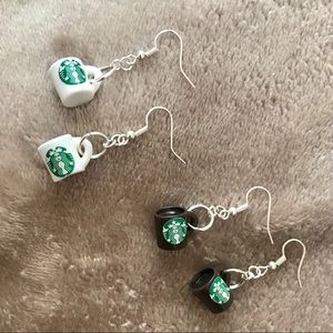 Starbucks Coffee Mug Earrings ☕️